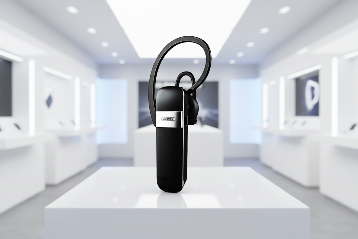 Original REMAX single ear hook bluetooth - super clear mic