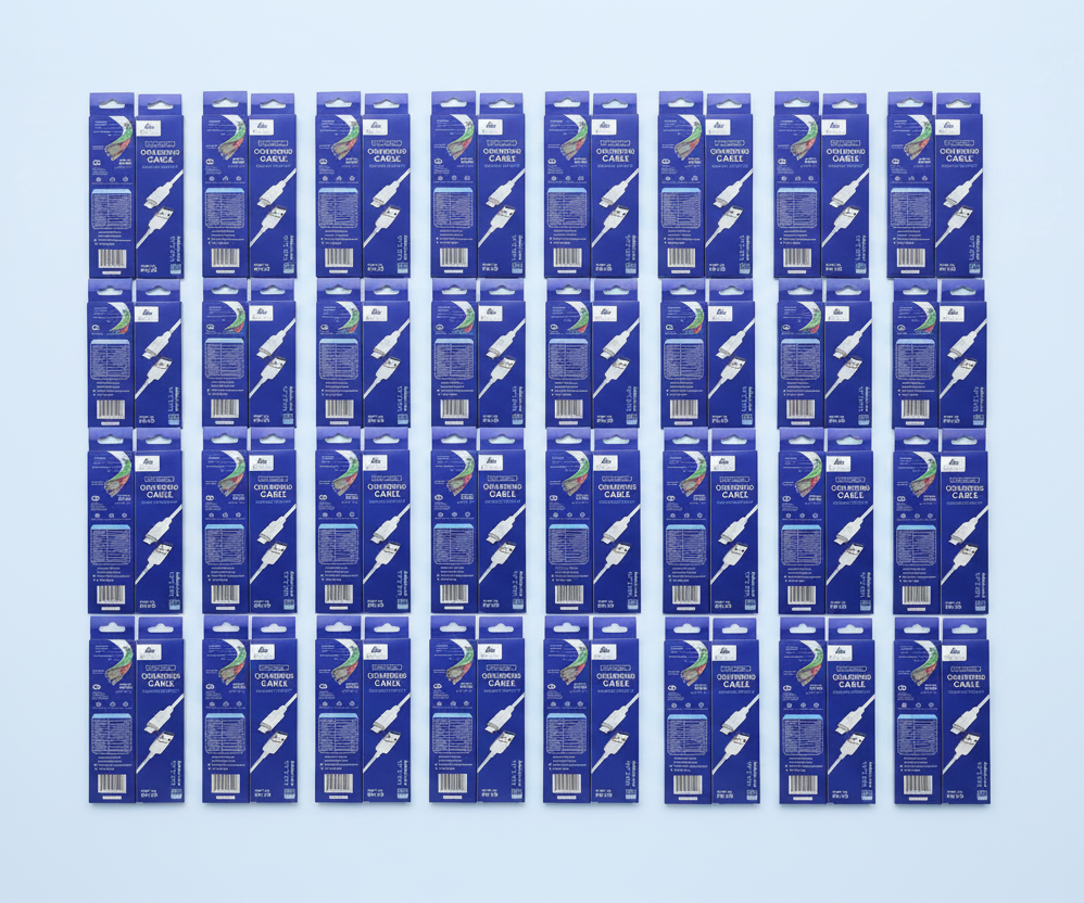 24 pack - REGAL USB – type C cable 2.4A fast charging 3.25 - white