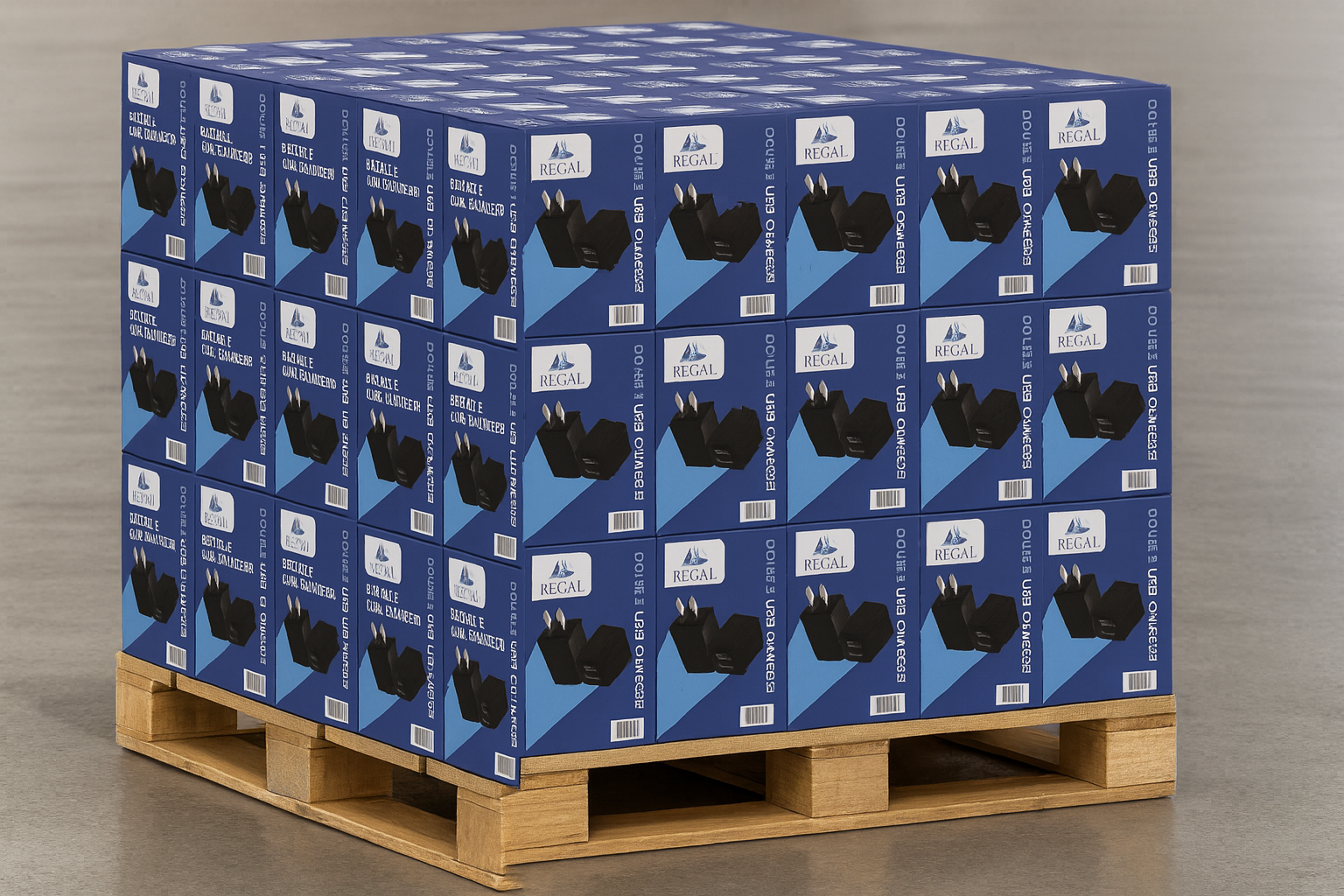 24 pack REGAL quick & double USB wall charger