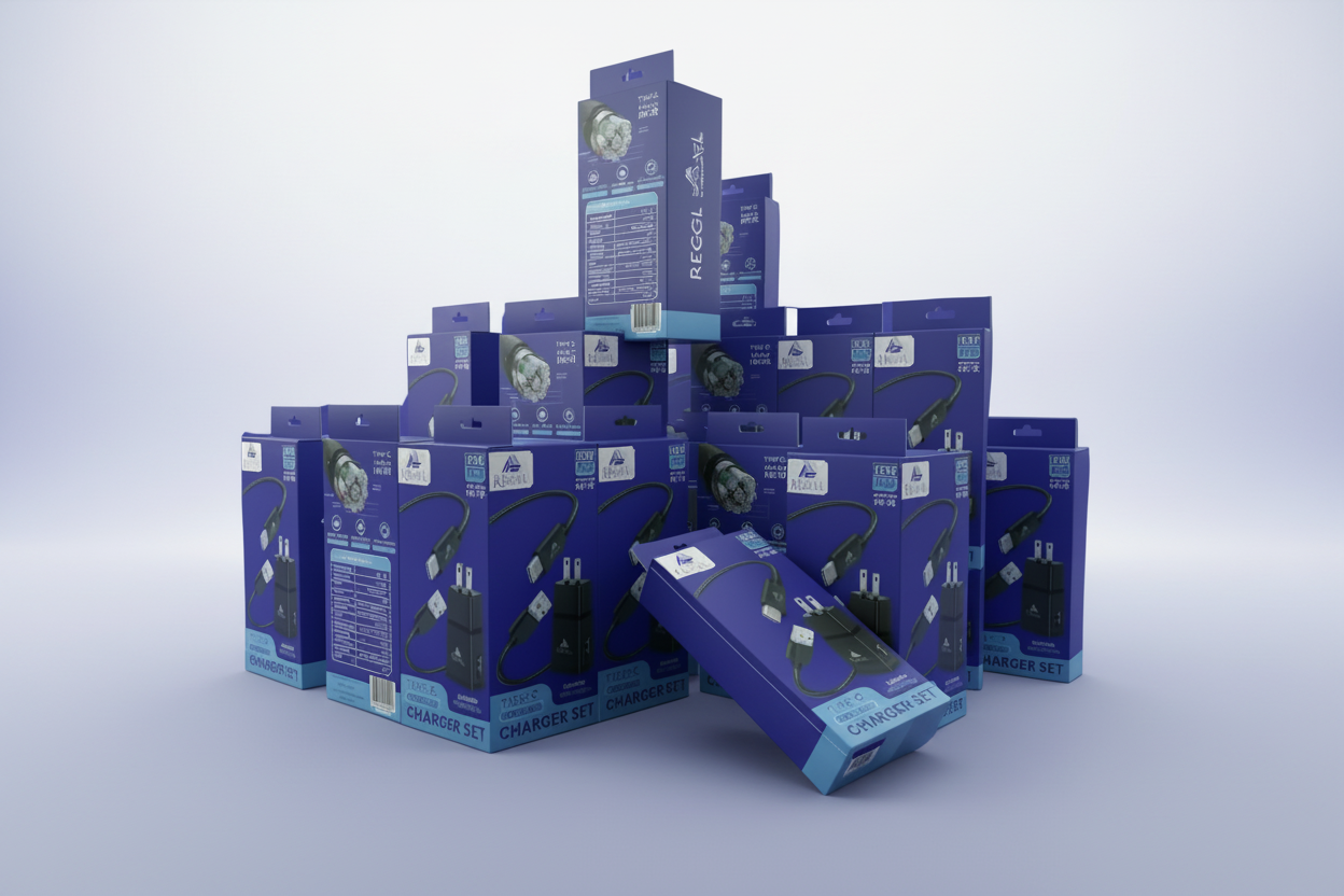 18 pack - REGAL fast home chargers with USB type C cable